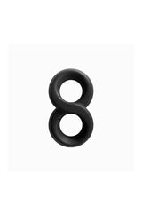 NS Novelties - Renegade - Infinity Cock Ring - Black Sex Toy - Tophatter Daily Deals