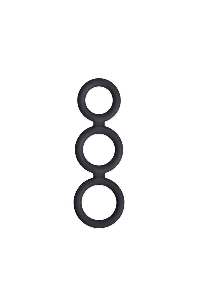 NS Novelties - Renegade - Triad Cock Ring - Black Sex Toy - Tophatter Daily Deals