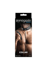 NS Novelties - Renegade Bondage - Collar & Leash Set - Black BDSM - Tophatter Daily Deals