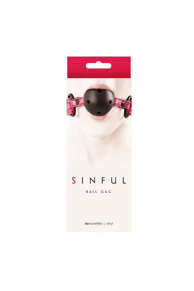 NS Novelties - Sinful - Ball Gag - Assorted Colors BDSM - Tophatter Daily Deals