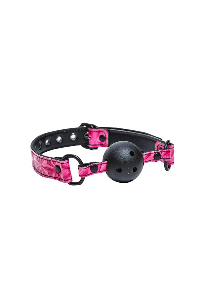 NS Novelties - Sinful - Ball Gag - Assorted Colors Pink BDSM - Tophatter Daily Deals