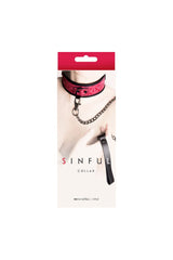 NS Novelties - Sinful - Collar & Leash - Various Colors BDSM - Tophatter Daily Deals