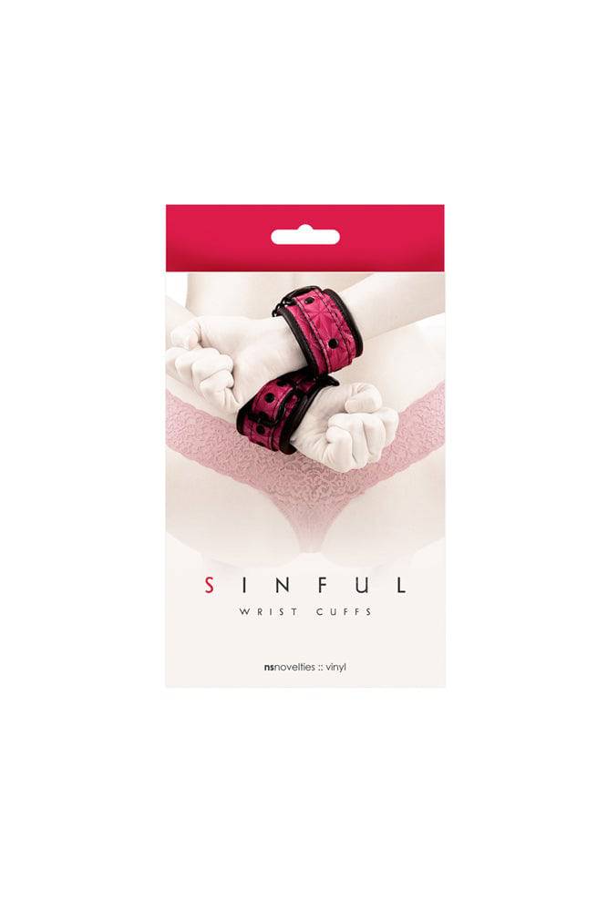 NS Novelties - Sinful - Wrist Cuffs - Assorted Colors BDSM - Tophatter Daily Deals