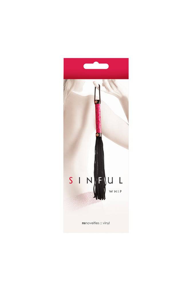 NS Novelties - Sinful - Whip - Assorted Colors BDSM - Tophatter Daily Deals