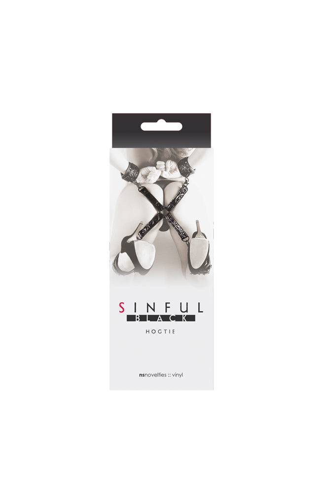 NS Novelties - Sinful - Hogtie - Black BDSM - Tophatter Daily Deals