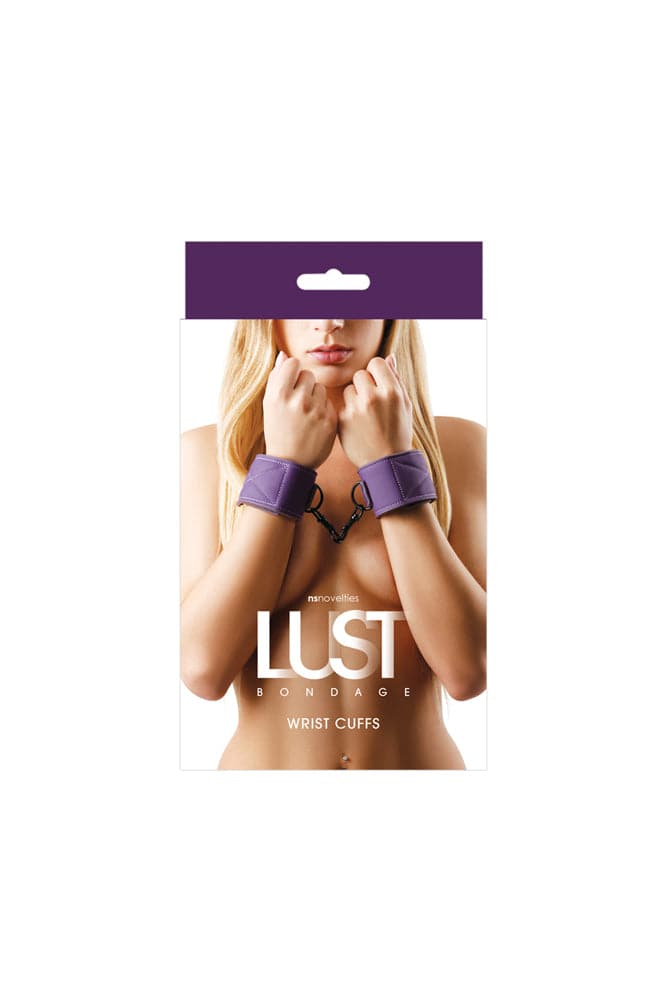 NS Novelties - Lust - Wrist Cuffs - Purple BDSM - Tophatter Daily Deals