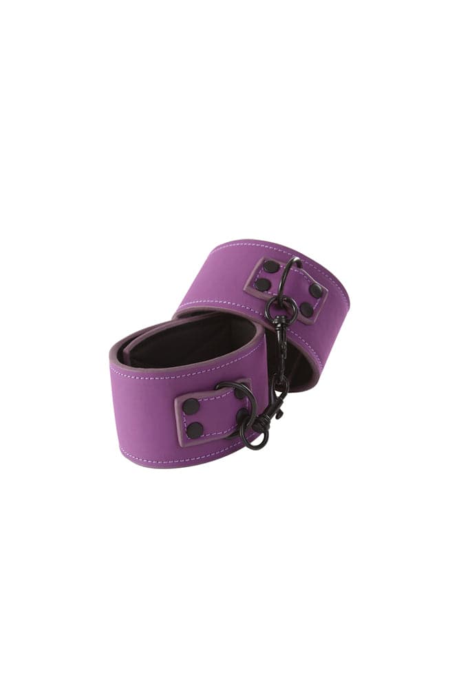 NS Novelties - Lust - Wrist Cuffs - Purple BDSM - Tophatter Daily Deals
