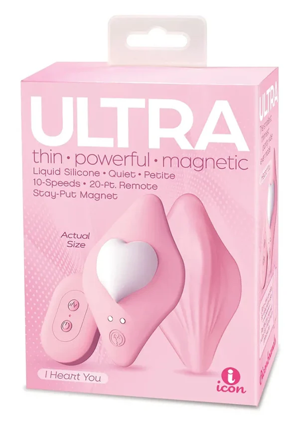 Ultra Panty Vibe I Heart You – Remote-Controlled Panty Vibrator > Sex Toys For Ladies > Panty Vibes - Tophatter Daily Deals