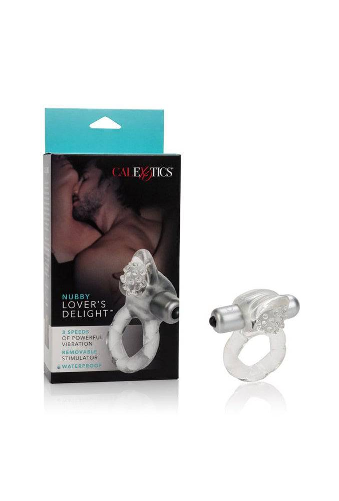 Cal Exotics - Couples Enhancer - Nubby Lover's Delight - Vibrating Cock Ring Sex Toy - Tophatter Daily Deals