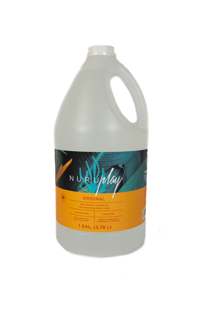 Nuru Play - Signature Massage Gel - Assorted Sizes 1 Gallon Jug Liquid - Tophatter Daily Deals