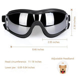 NVTED Dog Sunglasses with Adjustable Strap for Medium or Large Dog Pet Supplies - Tophatter Daily Deals