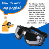 NVTED Dog Sunglasses with Adjustable Strap for Medium or Large Dog Pet Supplies - Tophatter Daily Deals