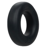 Link Up Optimum Black Dual-Density Silicone Vibrating Enhancer and Ultra-Soft Textured Support Ring > Cock Ring > Vibrating - Tophatter Daily Deals