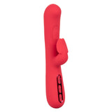Throb Flutter Red Dual Stimulator Massager with 2x Thumping Action and 7 Vibration Functions, Silicone Waterproof Vibrator > Vibrators > Ladies > Rabbit - Tophatter Daily Deals