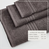 Cotton Terry Bath Towel Set - Cooper Collection Bath - Tophatter Daily Deals