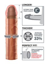 Perfect 2" Extension > Sex Toys For Men > Penis Sleeves - Tophatter Daily Deals
