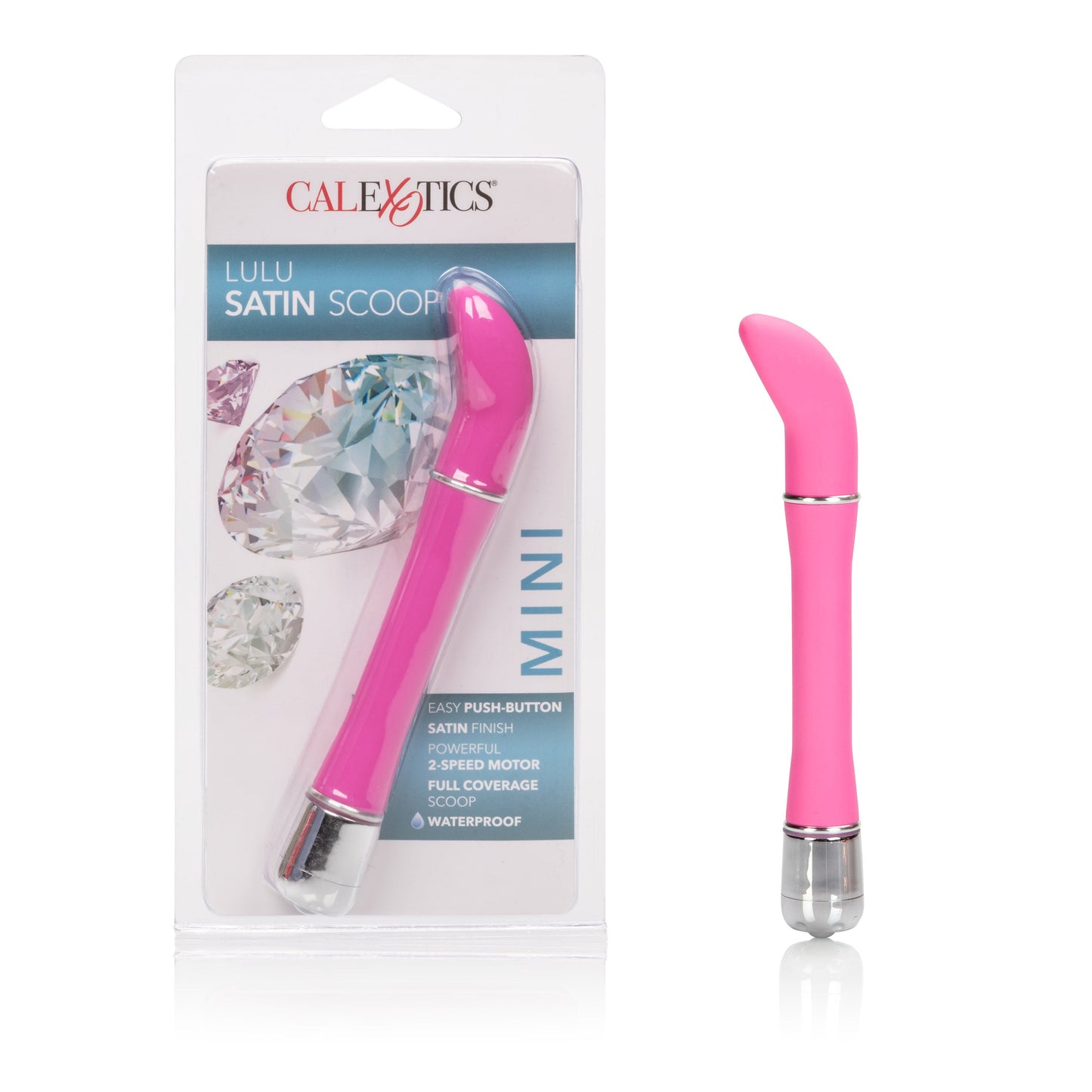 Lulu Satin Scoop Mini – Satiny Soft 6 Inch Vibrator > Vibrators > Standard Vibrators - Tophatter Daily Deals