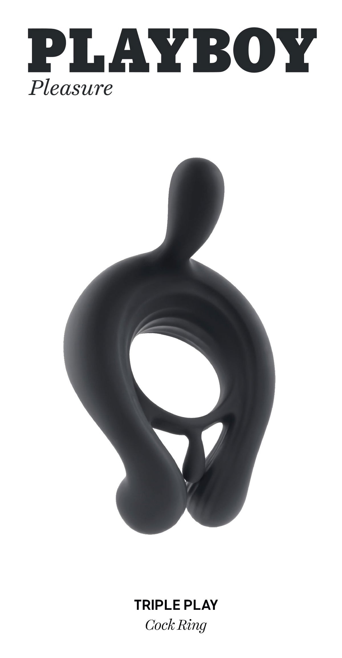 Playboy Pleasure Triple Play Vibrating Cock Ring > Cock Ring > Vibrating - Tophatter Daily Deals