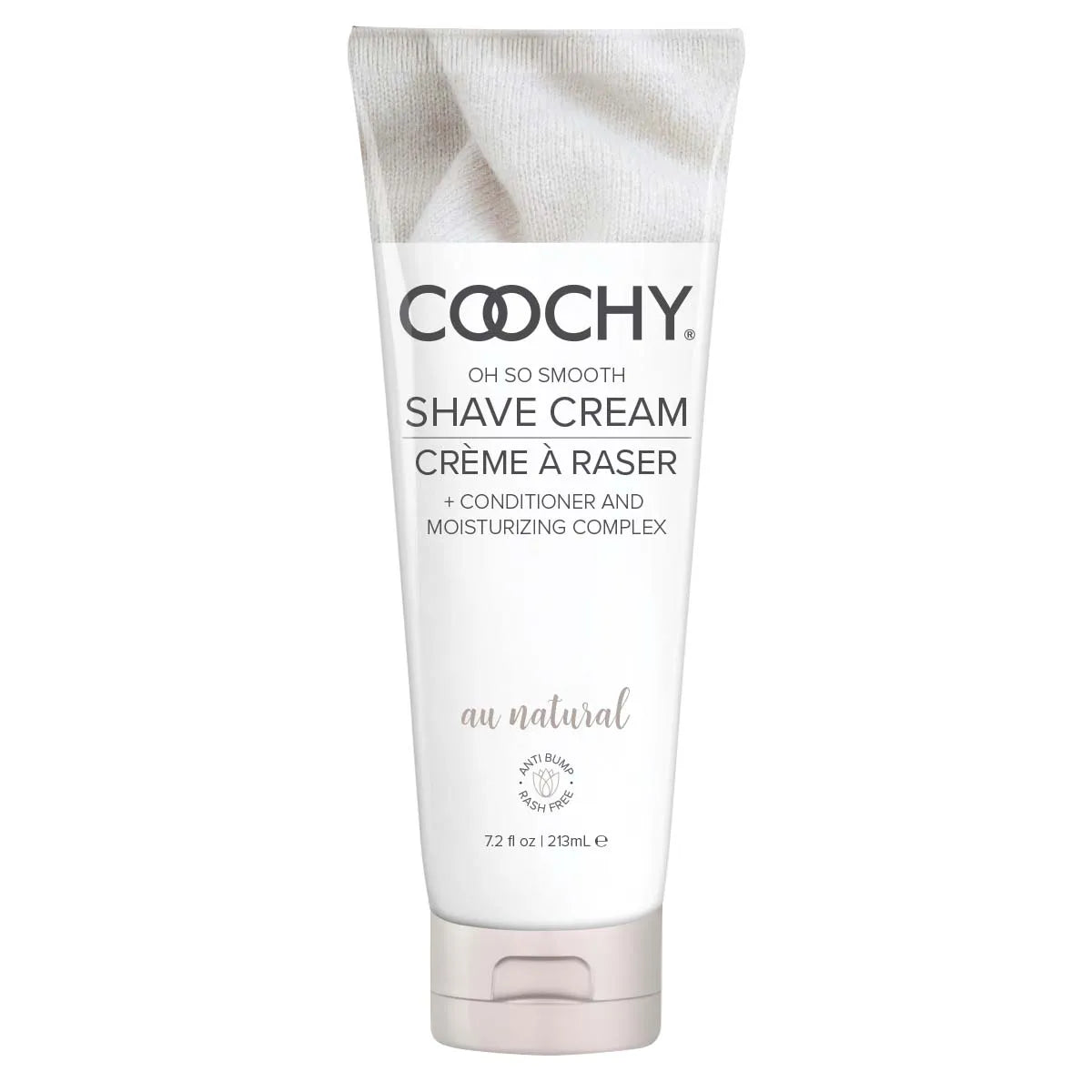 Coochy Au Natural Shave Cream – Fragrance-Free Moisturizing Shave Cream > Essentials > Bath & Body - Tophatter Daily Deals