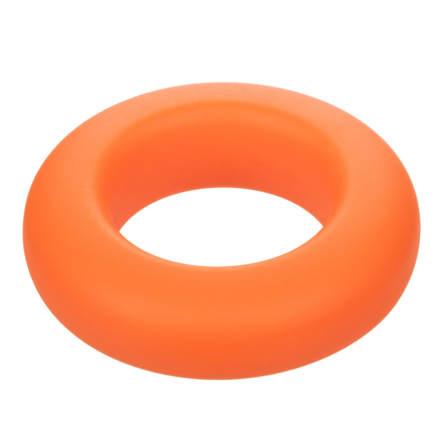 Alpha Liquid Silicone Prolong Large Ring Orange 1.25 Inch Diameter Stretchy Comfortable Durable > Cock Ring > Single - Tophatter Daily Deals
