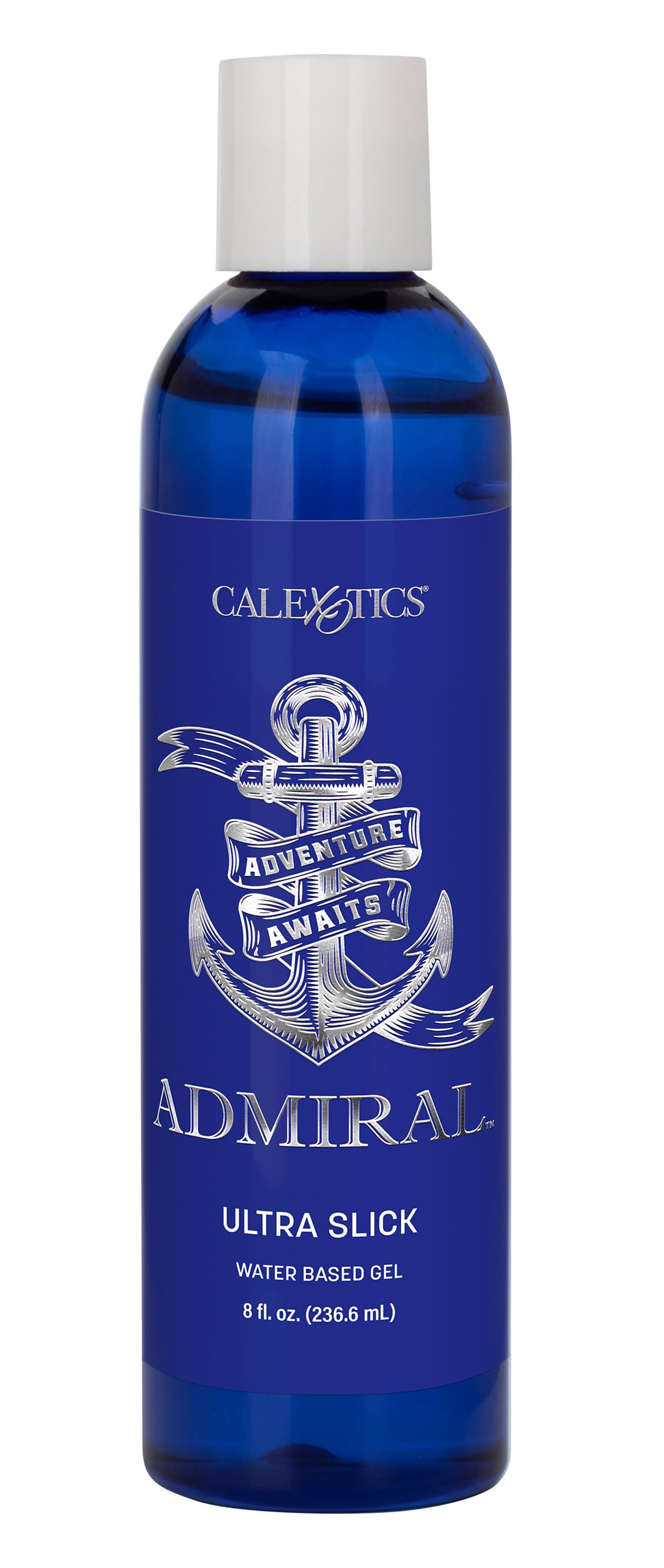 Admiral Ultra Slick Water Based Gel Lubricant 8 Fl Oz Clear > Lube > Water Based - Tophatter Daily Deals