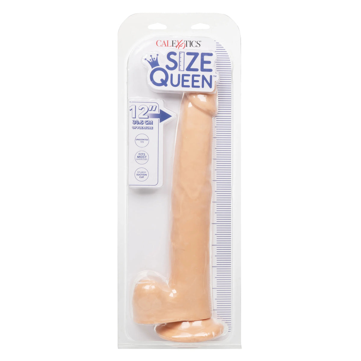 Size Queen 12 Inch Realistic Dildo – Firm 30.5 Cm Dildo > Dildos > Large Dildos - Tophatter Daily Deals