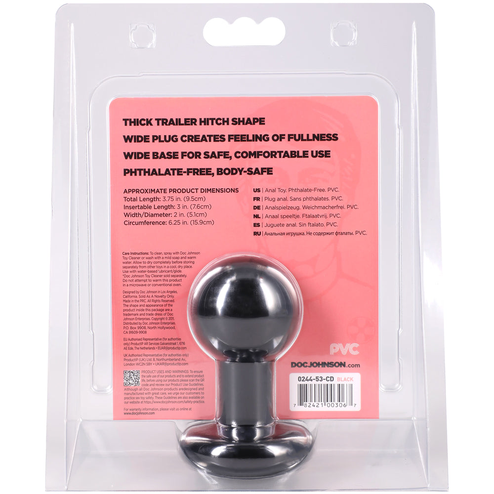 Round Butt Plug Small – Comfortable Safe Anal Plug with Wide Base > Anal Range > Butt Plugs - Tophatter Daily Deals