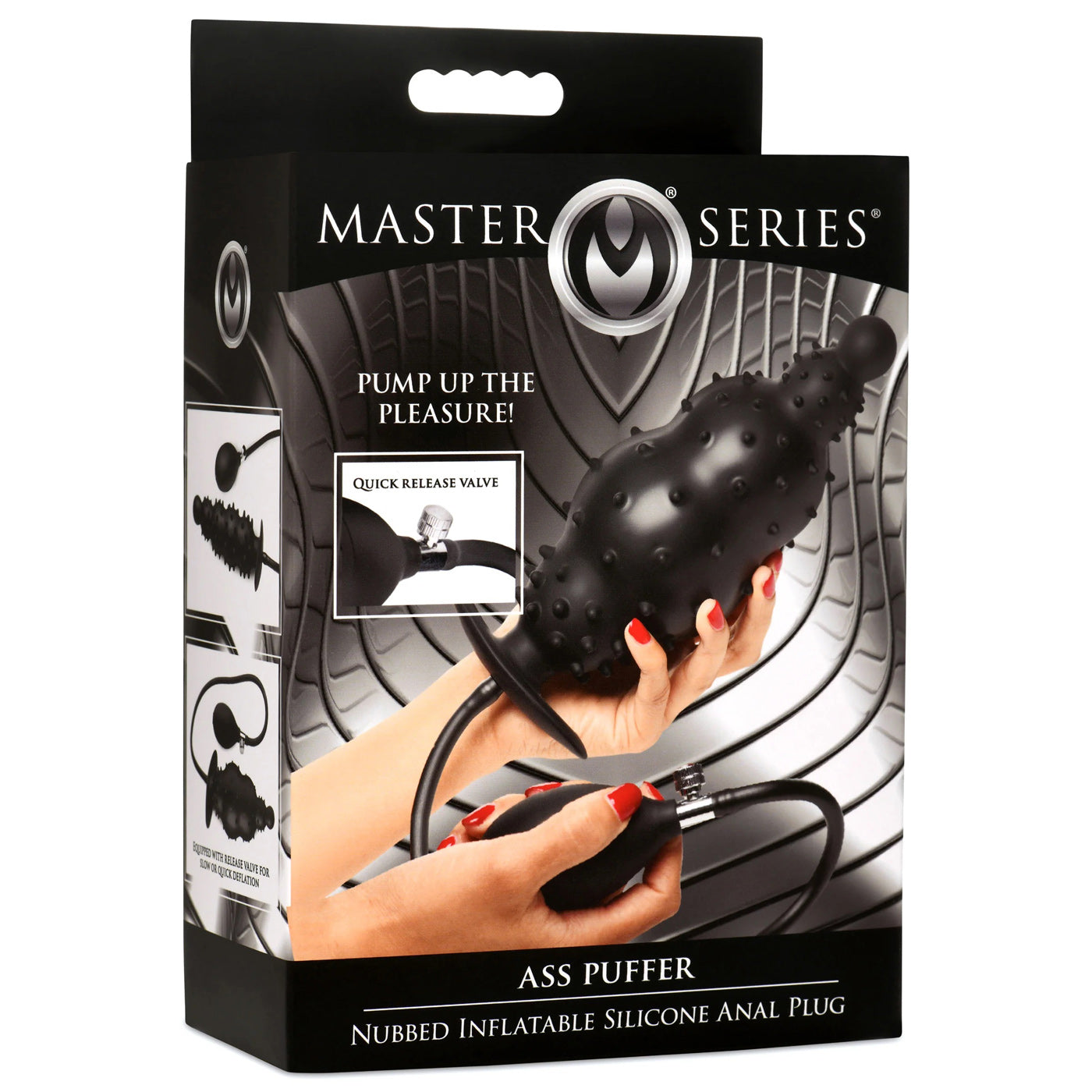 Ass Puffer Nubbed Inflatable Anal Plug > Anal Range > Tunnel and Stretchers - Tophatter Daily Deals