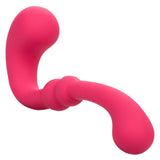 Pretty Little Wands Curvy Slim Pink Silicone Massager with 10 Speeds > Vibrators > Standard Vibrators - Tophatter Daily Deals