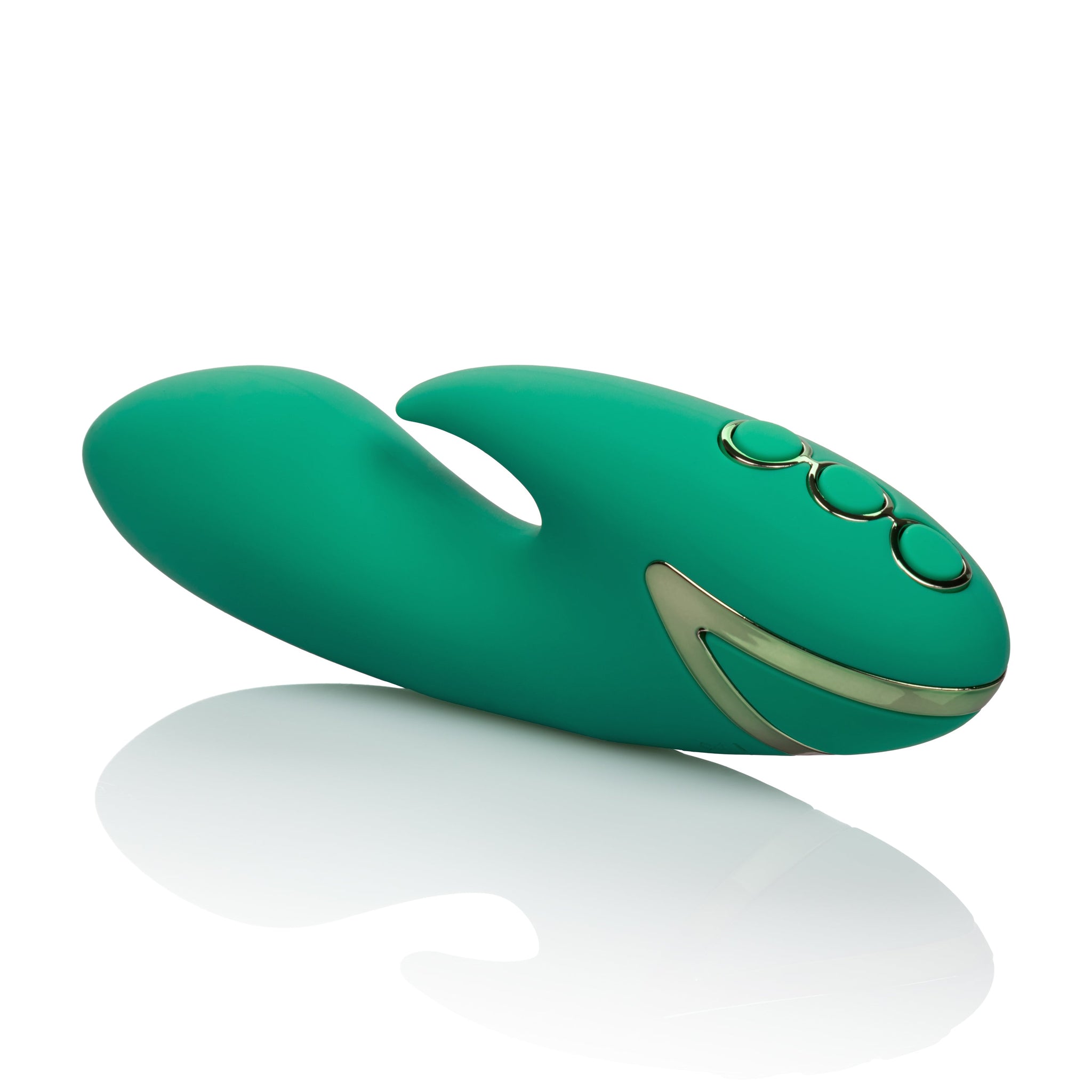 California Dreaming Sierra Sensation Flexible Teaser in Green with 10 Vibration Modes and Silicone Body > Vibrators > Ladies > Rabbit - Tophatter Daily Deals