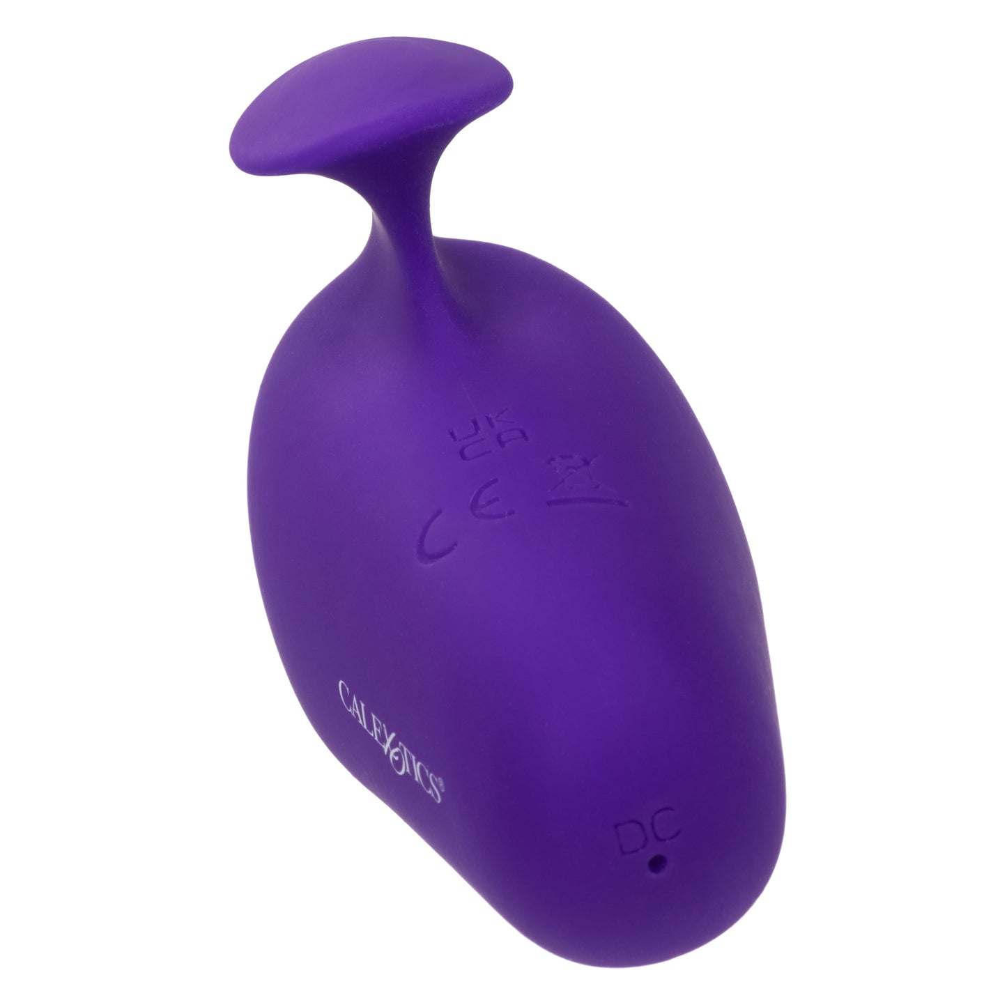 Neon Vibes The Kissing Vibe Purple Silicone Handheld Massager with 10 Functions and Rechargeable > Vibrators > Finger Vibrators - Tophatter Daily Deals