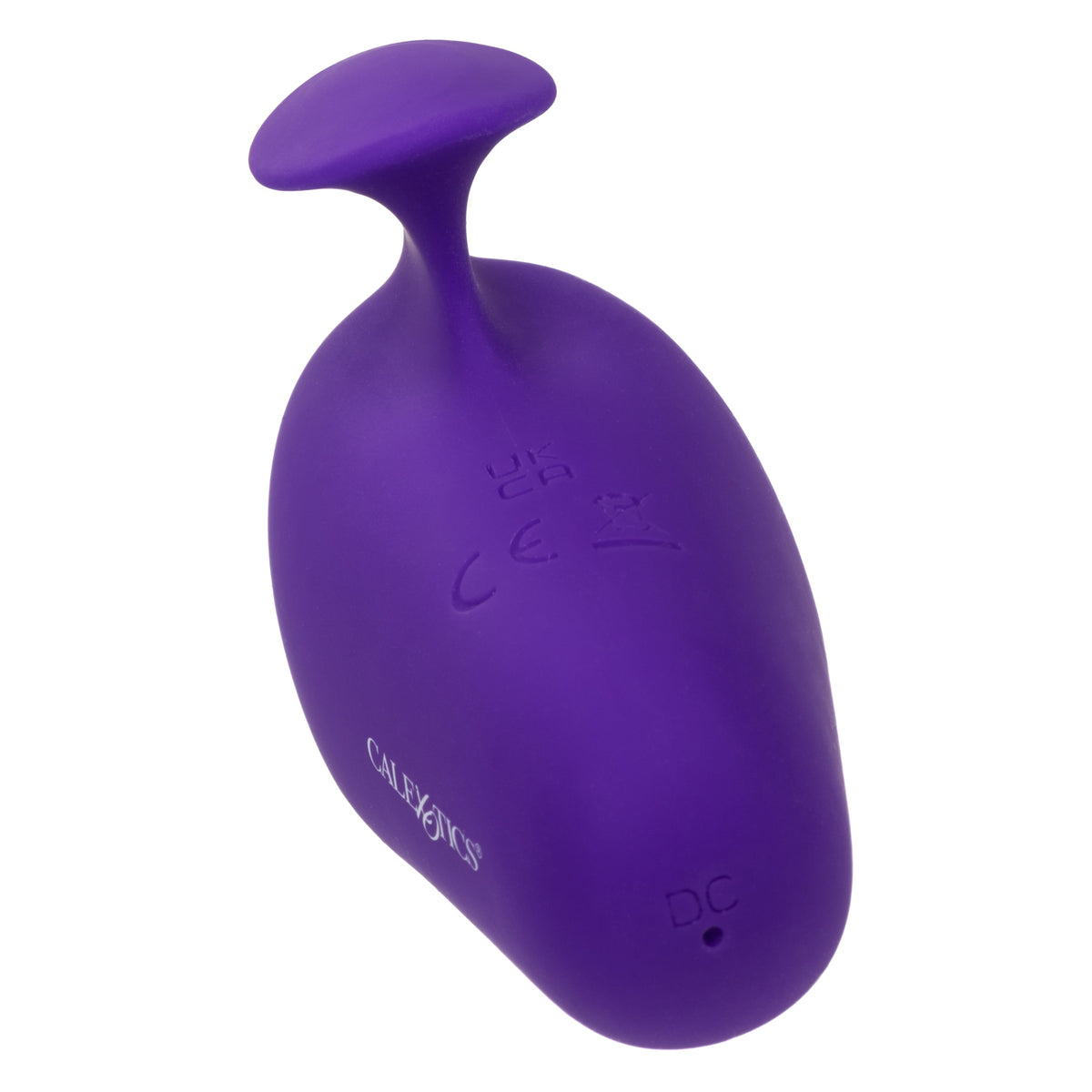 Neon Vibes The Kissing Vibe Purple Silicone Handheld Massager with 10 Functions and Rechargeable > Vibrators > Finger Vibrators - Tophatter Daily Deals