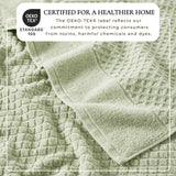 Cotton Diamond Waffle Weave Bath Towel Set - Grayson Collection Bath - Tophatter Daily Deals