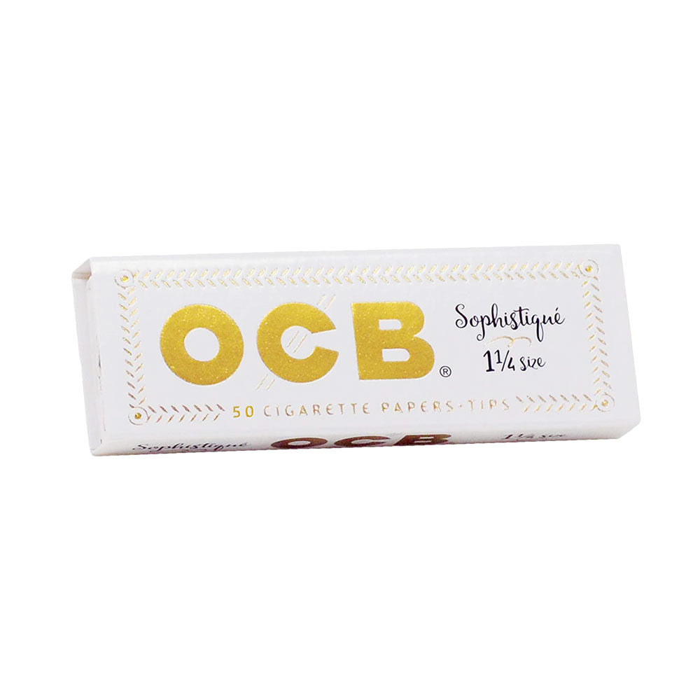OCB Sophistique 1-1/4 Rolling Papers & Tips Rolling Papers - Tophatter Daily Deals