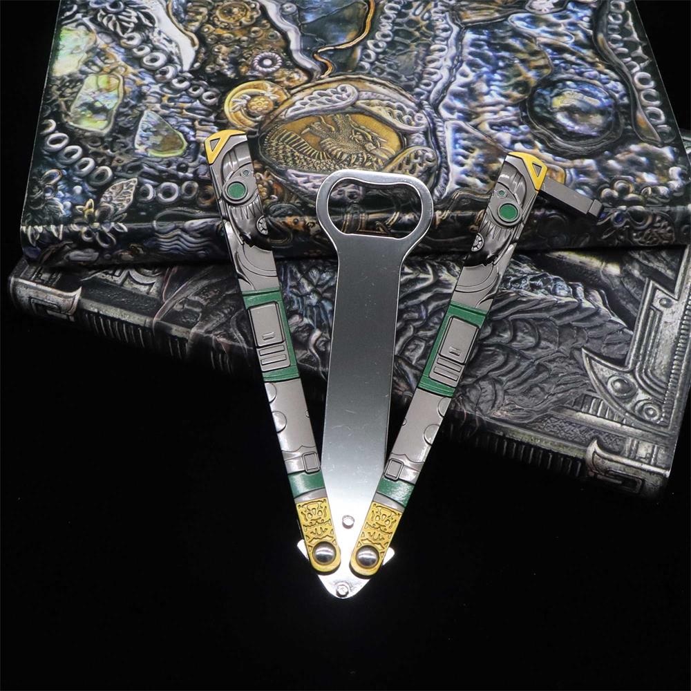 Metal Octane Balisong Bottle Opener - Tophatter Daily Deals