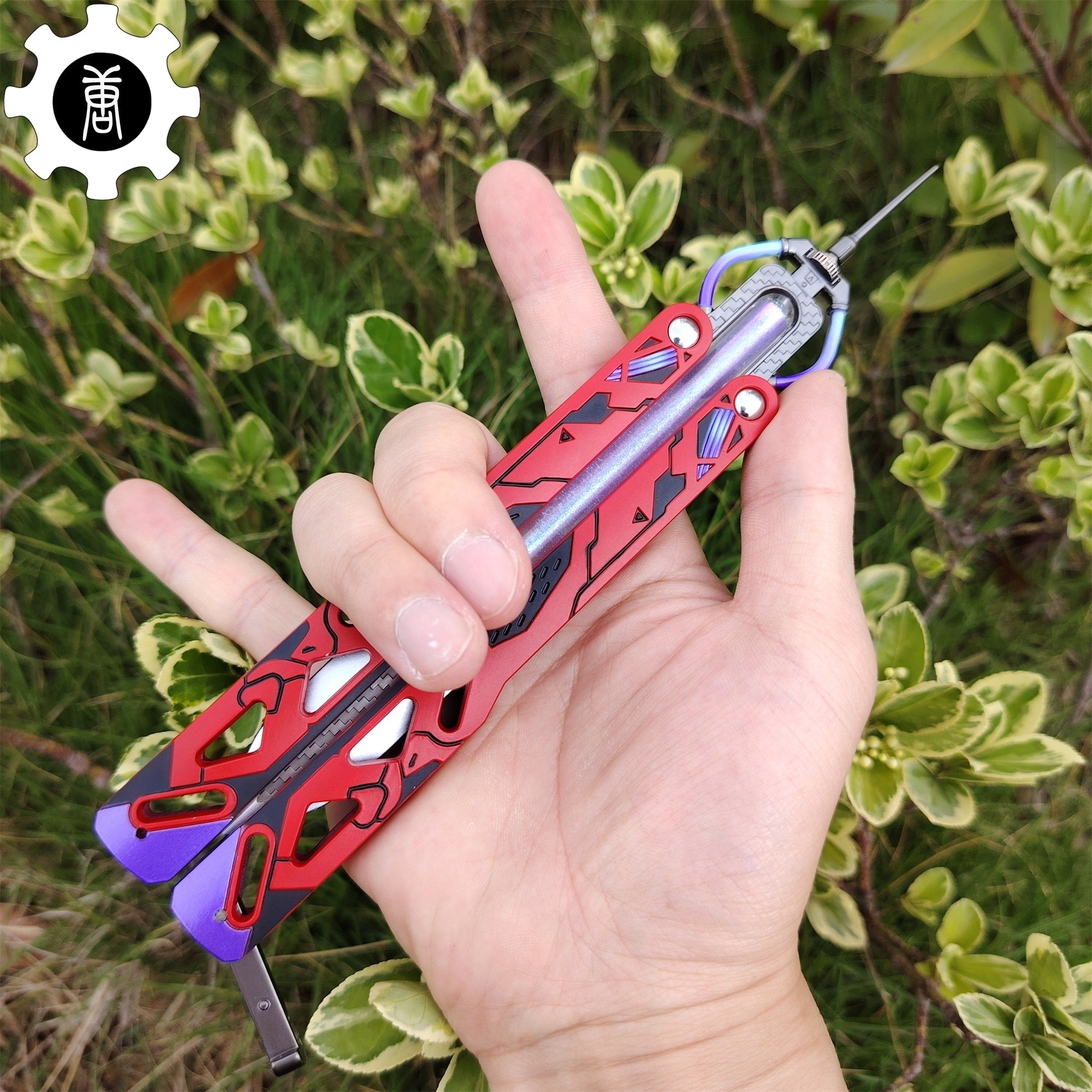 Octane Heirloom Recolor Replica-Octane Balisong Prototype Prop - Tophatter Daily Deals