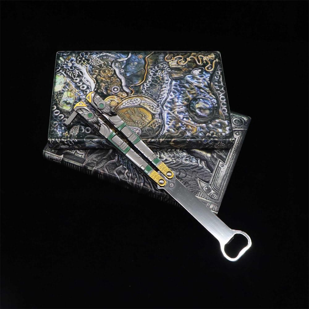 Metal Octane Balisong Bottle Opener - Tophatter Daily Deals