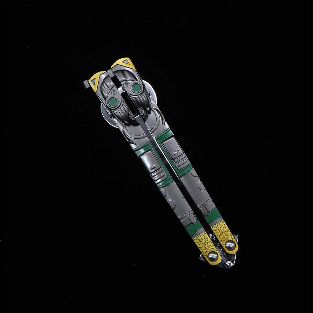 Metal Octane Balisong Bottle Opener - Tophatter Daily Deals