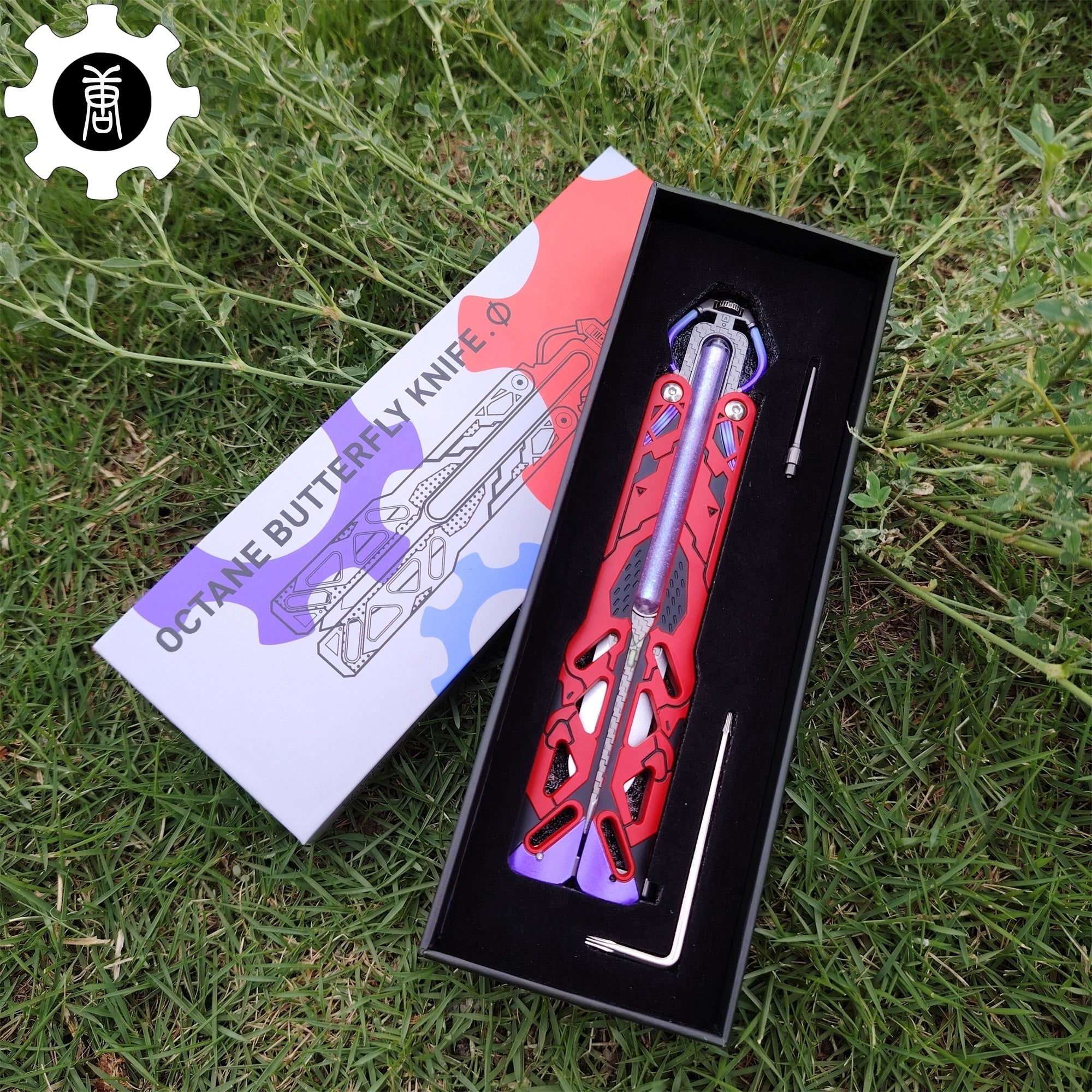 Octane Heirloom Recolor Replica-Octane Balisong Prototype Prop - Tophatter Daily Deals