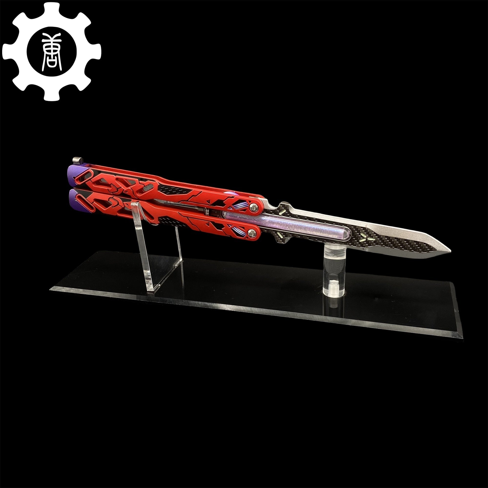 Octane Heirloom Recolor Replica-Octane Balisong Prototype Prop - Tophatter Daily Deals