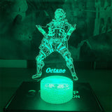 Customized Octane 7 Color Luminous Night Lamp - Tophatter Daily Deals