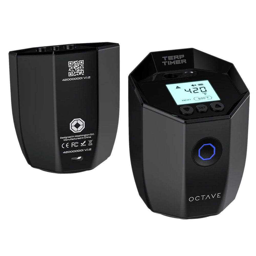 Octave Terp Timer Octave Black Dab Tech - Tophatter Daily Deals