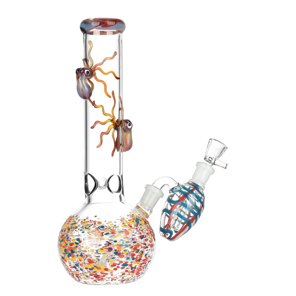 Octopus Frit Bubble Base Bong & Ash Catcher Bongs - Tophatter Daily Deals