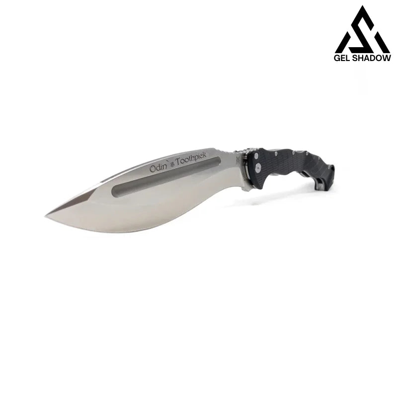Odin's Toothpick Folding Knife - Kukri (US CA only)-GS15 KNIVES - Tophatter Daily Deals