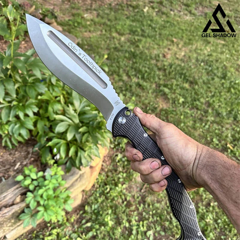 Odin's Toothpick Folding Knife - Kukri (US CA only)-GS15 KNIVES - Tophatter Daily Deals