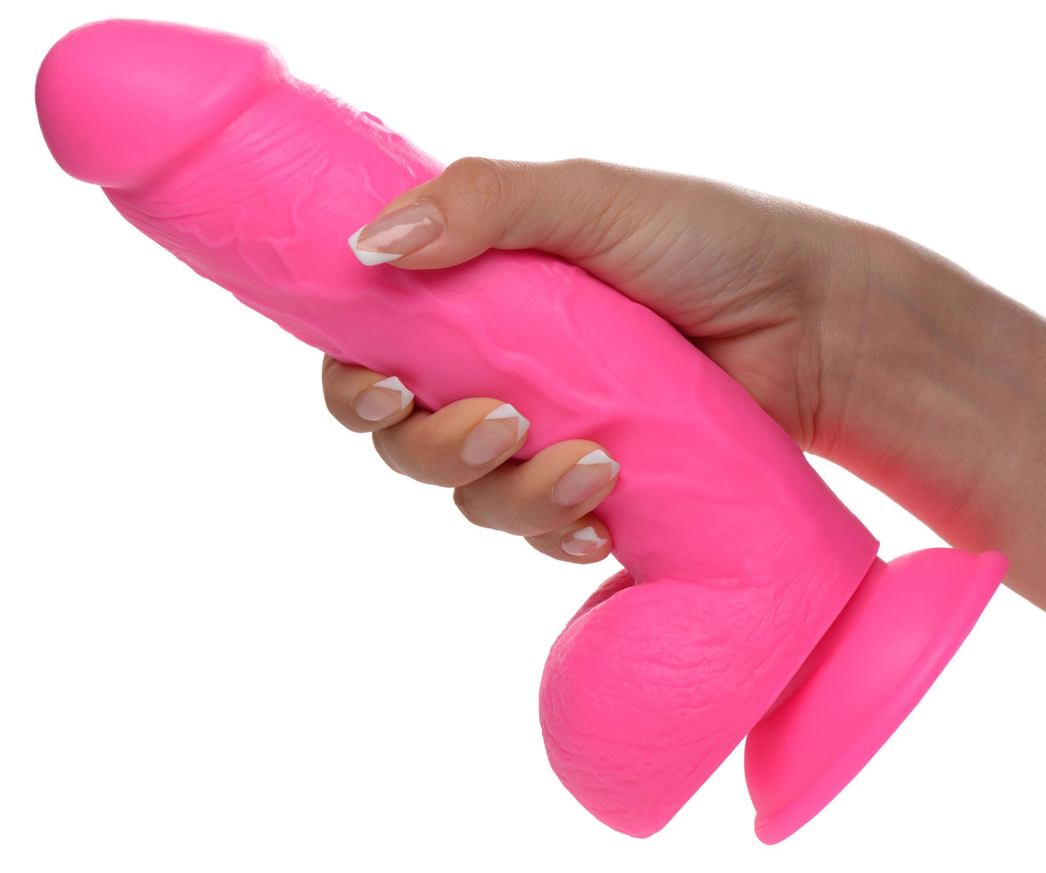 Pop Pecker 8.25 Inch Realistic Dildo With Suction Base Light > Dildos > Realistic Dildos - Tophatter Daily Deals