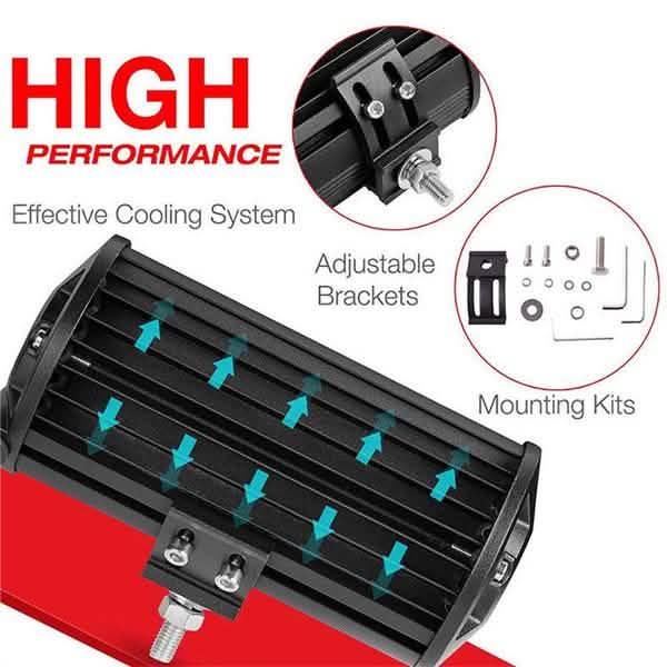 Offroad 4WD SUV Driving Fog Lamp Automotive - Tophatter Daily Deals