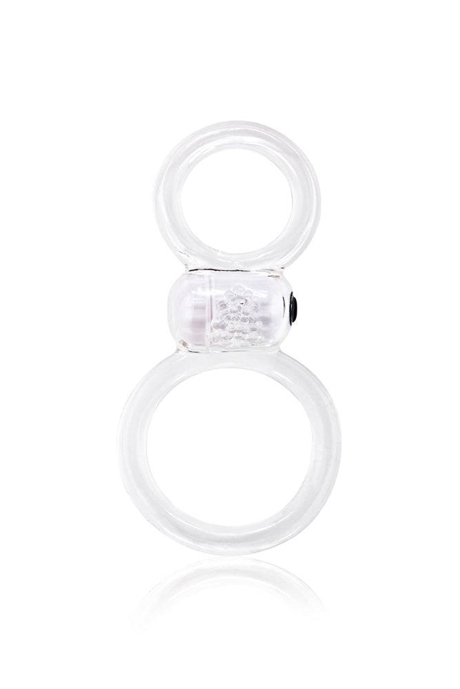 Screaming O - Ofinity Plus Double Cock Ring - Clear Sex Toy - Tophatter Daily Deals