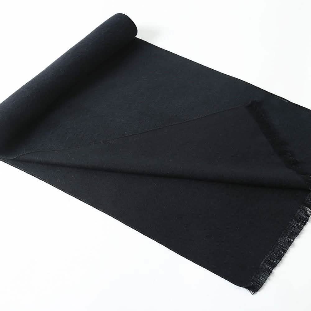 Ohayomi Mens Winter Cashmere Fashion Formal Soft Scarves Black Gloves, Scarves & Earmuffs - Tophatter Daily Deals