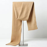 Ohayomi Mens Winter Cashmere Fashion Formal Soft Scarves Camel Gloves, Scarves & Earmuffs - Tophatter Daily Deals